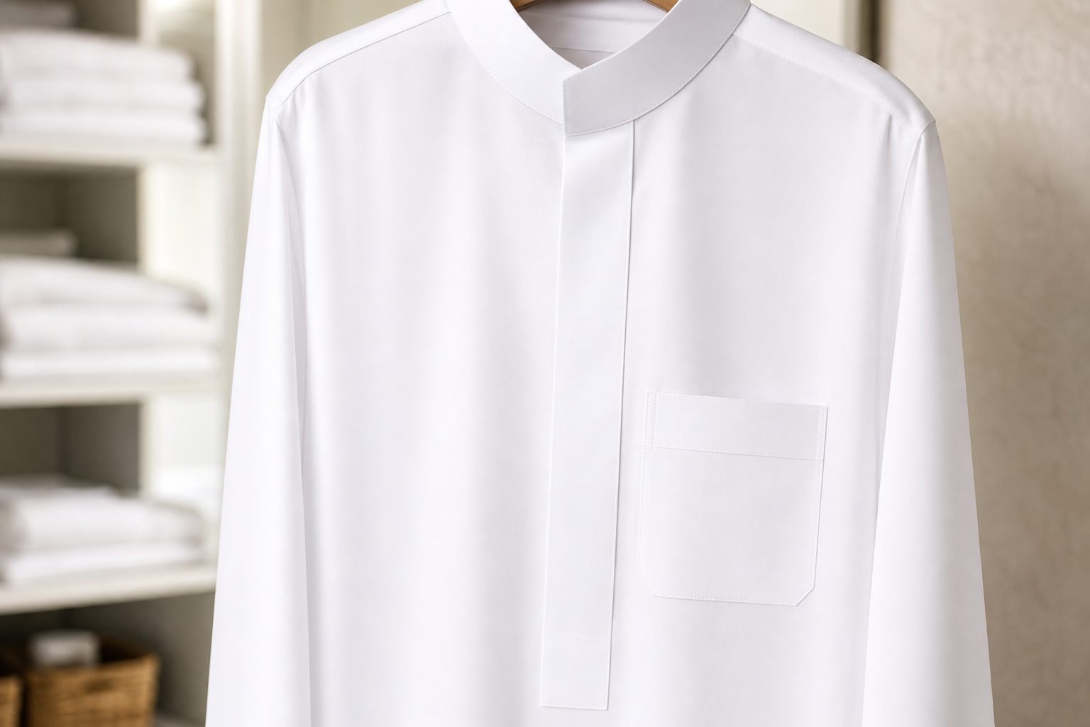 Perfectly ironed thobe